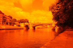 Dark Orange Solid Filter 1/200s Original